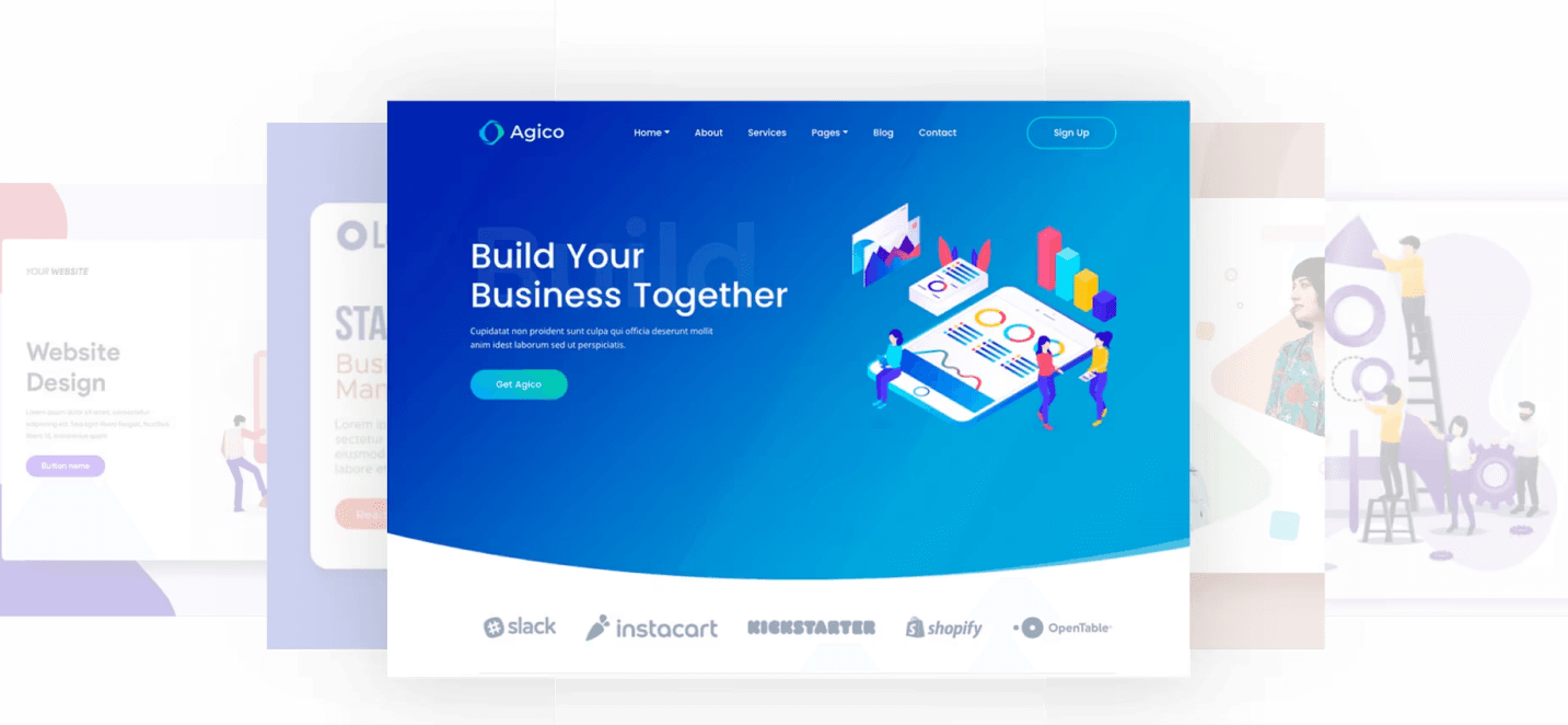 landing page landing page