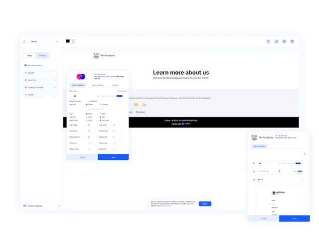 Customize Your Site Customize Your Site